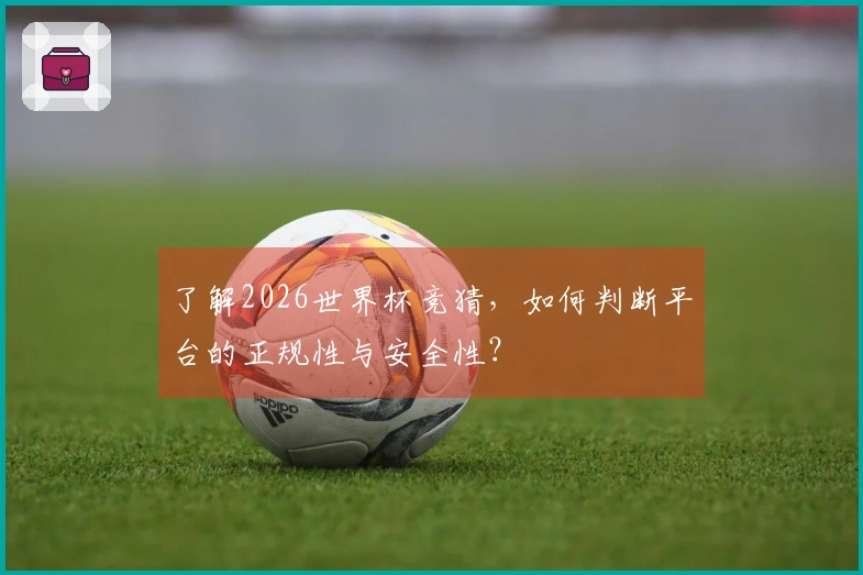 了解2026世界杯竞猜，如何判断平台的正规性与安全性？